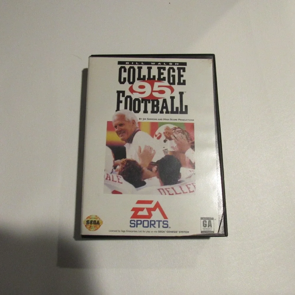 Bill Walsh College‎ Football 95 (Sega Genesis, 1994) Tested
